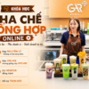 Khóa học pha chế tổng hợp online giúp bạn tự tin pha chế và xây dựng menu cho riêng mình.